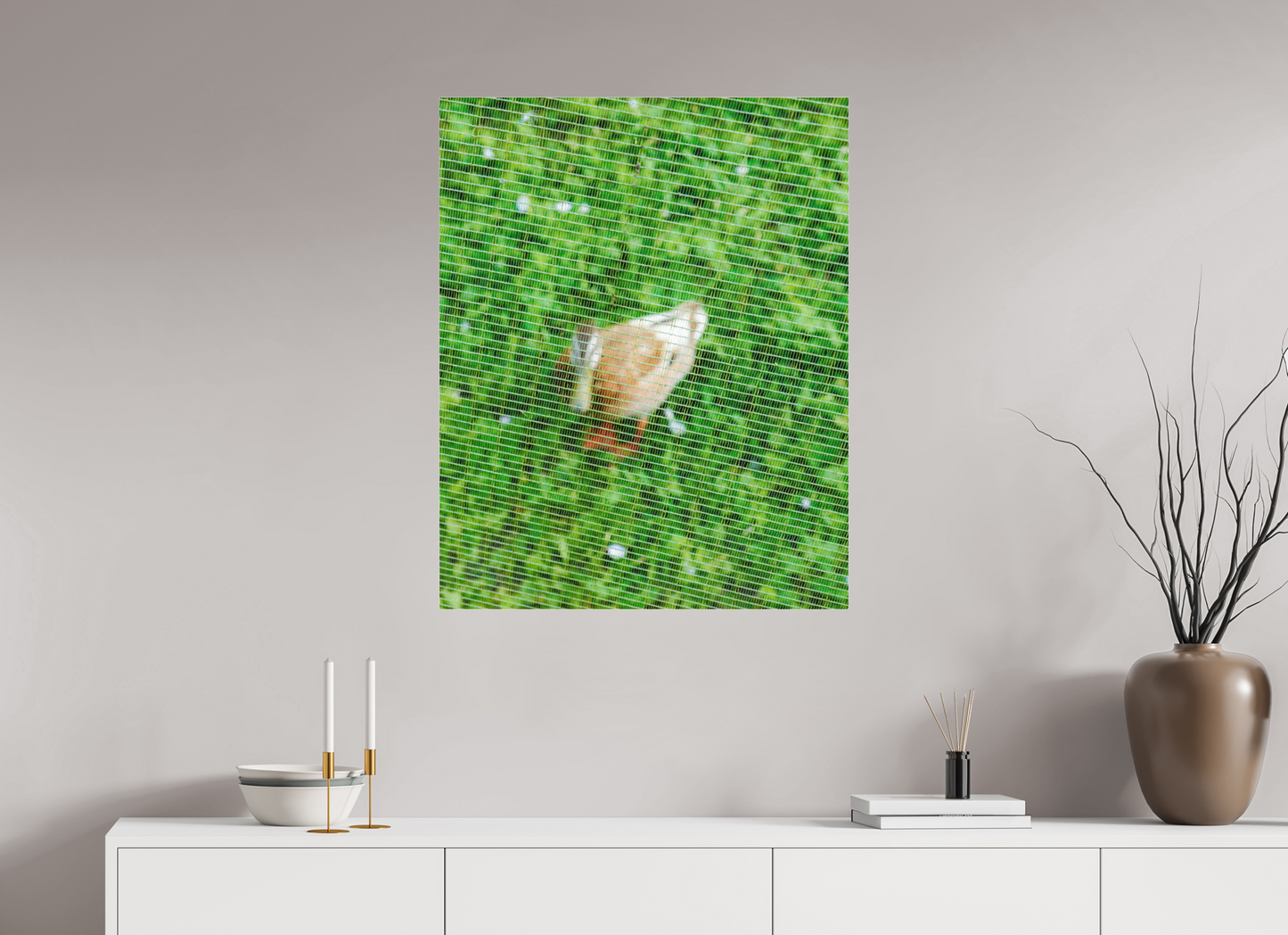 green duck