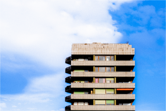 Béton et azur