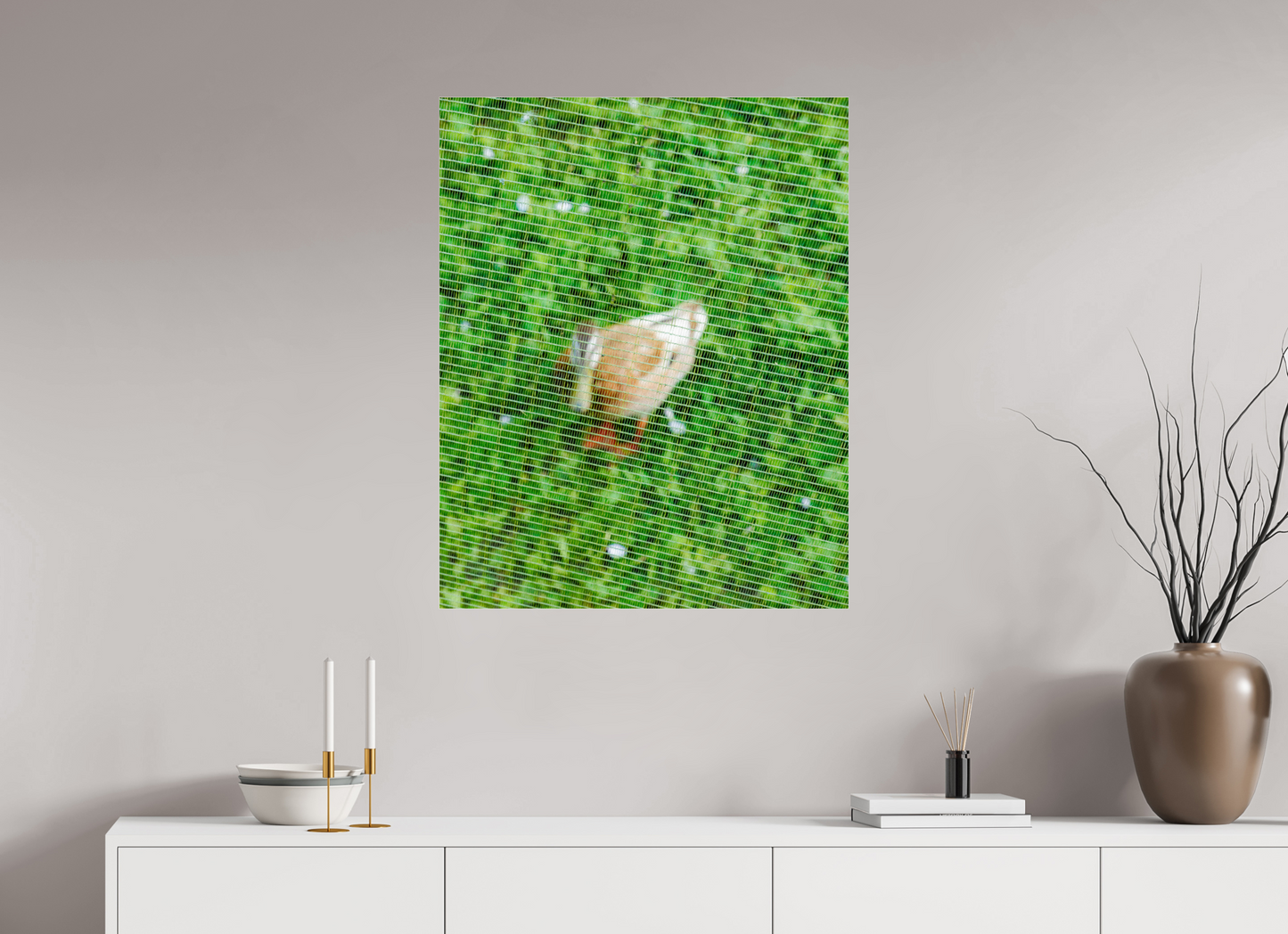 green duck