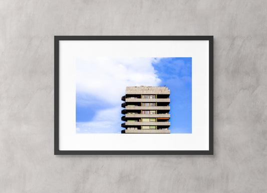 Béton et azur